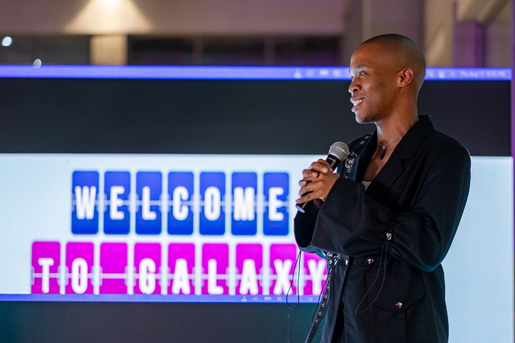 The Unveiling of Innovation and Elegance: Samsung Galaxy Fliptown Launches with Fashion Luminary Thebe Magugu at The Zone in Rosebank, Johannesburg.